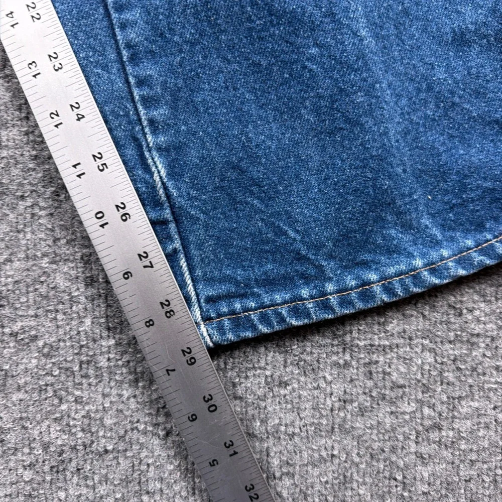Vintage Rustler Regular Fit Jeans Mens 32x29 Blue Straight Leg Denim USA 87620NV